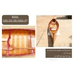 K033 Wooden Canoe with Ribs 16 
